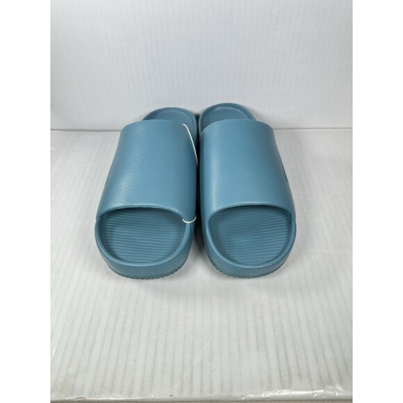 Size 8 Nike Calm Smoky Blue Men's Slides Shoes FD4116-005 NEW - Picture 2 of 8